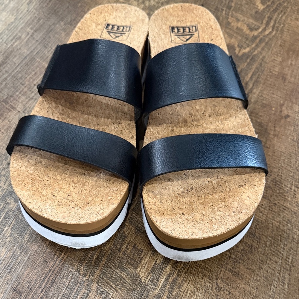 Black Reef Ladies Cushion Vista Hi Sandal (Size 11) - Picture 5 of 10